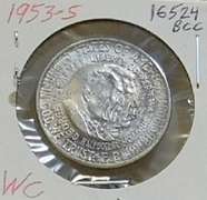 1953-S Wash Carver Silver Half Choice/Gem