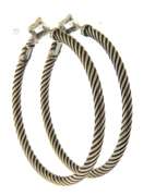David Yurman Cable Hoop Earrings