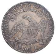 1824 Capped Bust Half Dollar