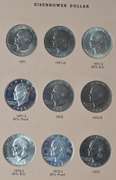 Ike Dollar Complete Set 1971-8 Unc & Proofs With Varieties