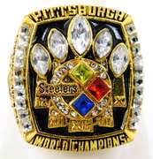 2005 Pittsburgh Steelers Replica Super Bowl Ring, 11
