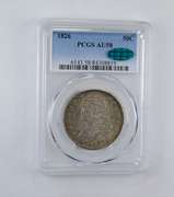 AU58 1826 CAC Capped Bust Half Dollar - Graded PCGS