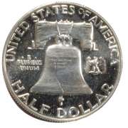 Choice Proof 1954 Franklin Half Dollar