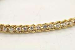 LADIES 14 KT DIAMOND BRACELET
