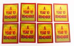 8 Score 1989 Hologram Trivia Baseball Cards