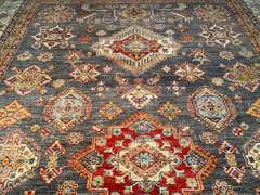EXQUISITE FINE SUPER KAZAK RUG 9x13