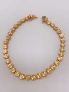 14kt Solid Yellow Gold Bracelet