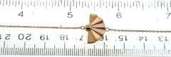 Fabulous Rose Gold Fan Bracelet