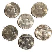 2 Each Frosty White BU 1954 P D S Franklin