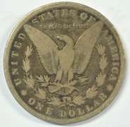 Scarce 1882-CC Morgan Silver Dollar. Key date