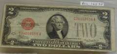 1928-D $2.00 US Note, Red Seal, circ