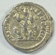 Near Mint Caracalla Roman Silver Denarius, 198-217 AD