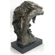 Naked Lady Resting Bronze Sculpture