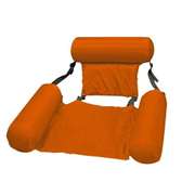 Water Lounge Chair Inflatable Backrest Air Mat