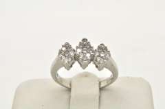 LADIES PAST, PRESENT, FUTURE DIAMOND RING