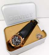 Men's Soviet Quartz Wrist Watch, Like New w/Box