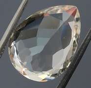 Gorgeous 7.40ct diamond white Topaz