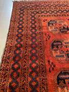 MAGNIFICENT VINTAGE AFGHAN RUG 9.5x11.5