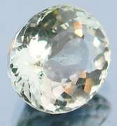 High fire 5.37ct platinum blue Aquamarine