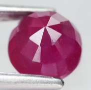 Beautiful deep red 1.55ct Ruby solitaire