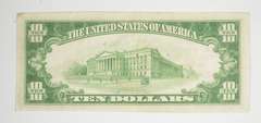 1929 $10 Frederick, Maryland United States National Currency