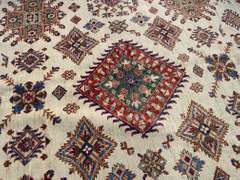STUNNING FINE SUPER KAZAK RUG 8.7x12.3