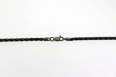 Italian Sterling Silver Heavy Wheat Chain