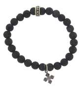 King Baby Lave Rock Bead Bracelet