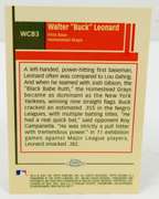 Walter Buck Leonard 2001 Topps Chrome Baseball Card