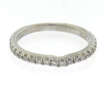 Shimmering White Gold Princess Cut Wedding Set
