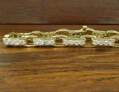 3.02ctw Diamond Link Bracelet