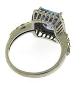 Sterling Silver Blue Topaz Ring