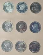 Ike Dollar Complete Set 1971-8 Unc & Proofs With Varieties