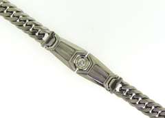 Masterpiece Platinum Art Deco Diamond Bracelet