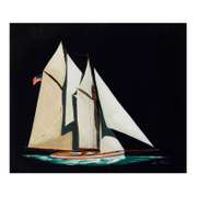 Two Masted Schooner by Blokhin Original