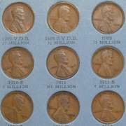 Complete Set Lincoln Head Cents 1909-1945