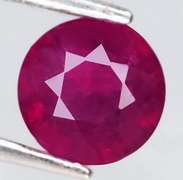 Beautiful deep red 1.55ct Ruby solitaire