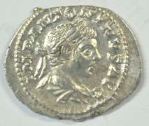 Near Mint Elagabalus Roman Silver Denarius, 218-222 AD