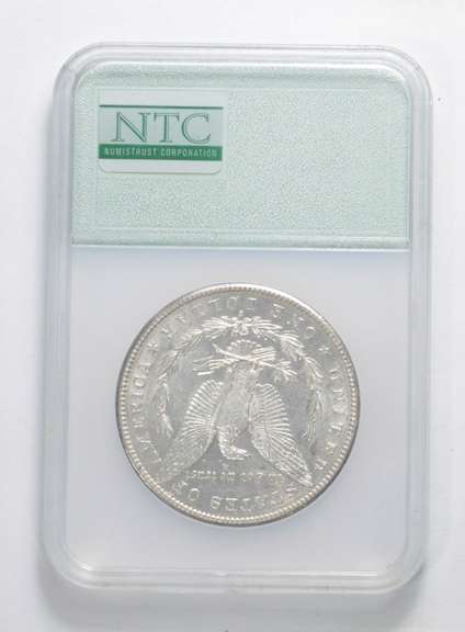 MS64 1884-S Morgan Silver Dollar - Graded NTC