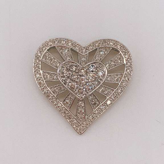 14kt Gold Diamond Pendant