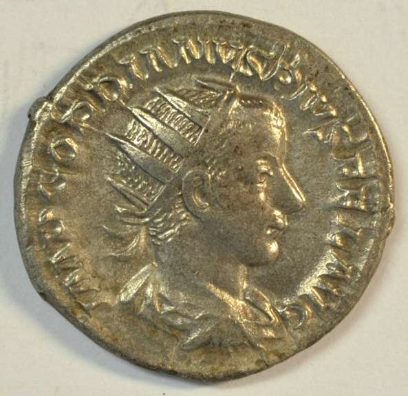Original Gordian III Roman Silver coin, 238-244 AD