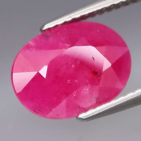 Lavish 4.08ct top reddish pink Ruby -Heated only!