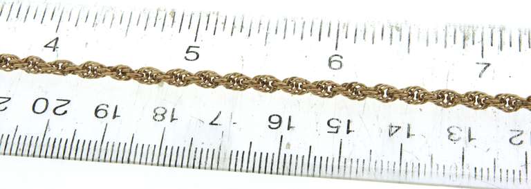 Favorite Yellow Gold Rope Chain Necklace