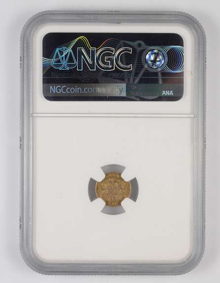 AU50 1905 Lewis & Clark Exposition 1/2 Oregon Gold Token - Graded NGC