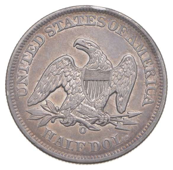 1856-O Seated Liberty Half Dollar