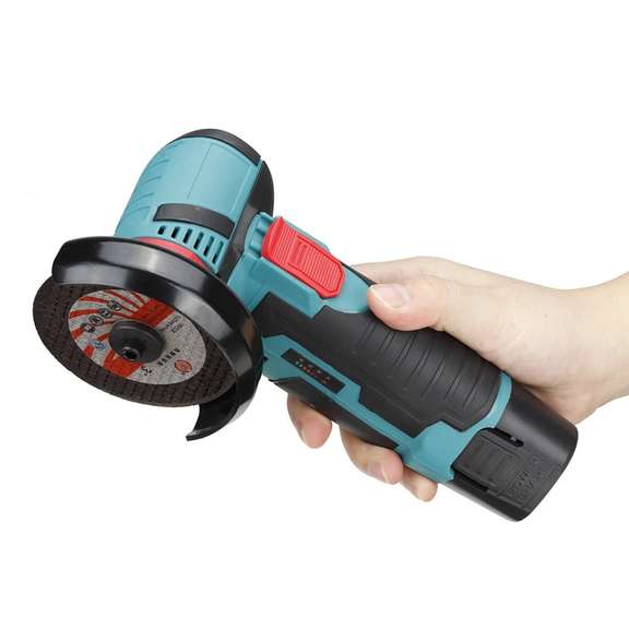 2000RPM 500W 12V Compact Angle Grinder Metal