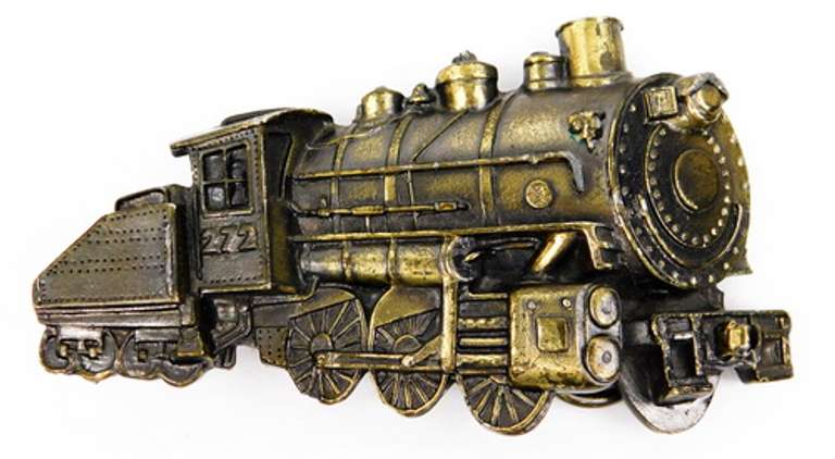 1980 Limited Edition Big & Heavy Train Belt Buckle