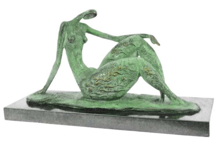 Modern Female Bronze Statue