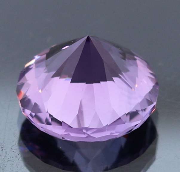 Exceptional 7.87ct color shifting Amethyst solitaire