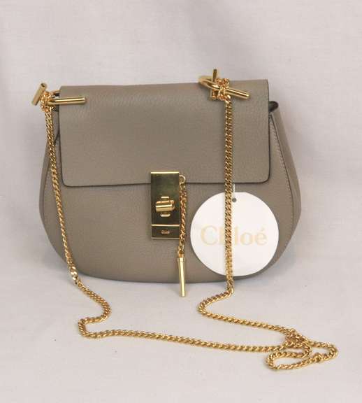 Brand New Authnetic Chloe Lamb Skin Drew Shoulder Bag
